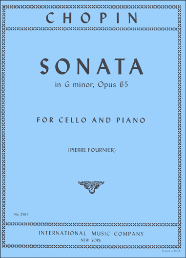 Chopin - Cello Sonata in G minor, Op. 65 (INT)