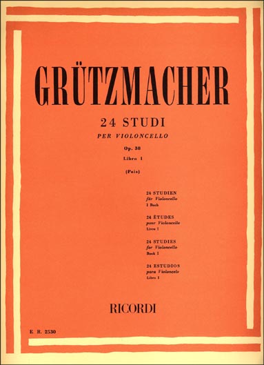 24 Studies for Violoncello Op.38 - Book I