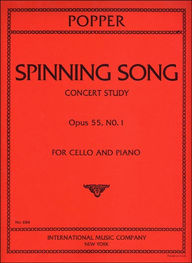 Popper - Spinning Song Op.55 No.1 - Concert Study