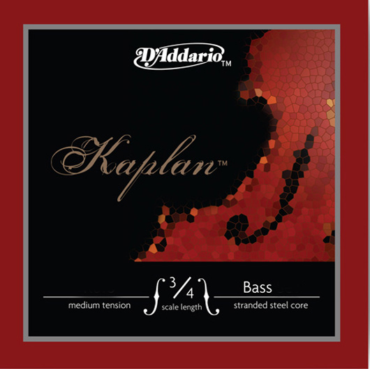 Kaplan Bass A String, medium - Straight