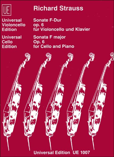 Strauss, Richard - Cello Sonata in F Major, Op. 6 (UE)