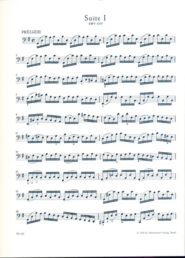 Bach - Suites for Solo Cello BWV 1007-1012 (BAR)
