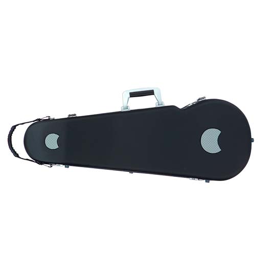 Bam Panther Hightech Contoured Viola Case - Black