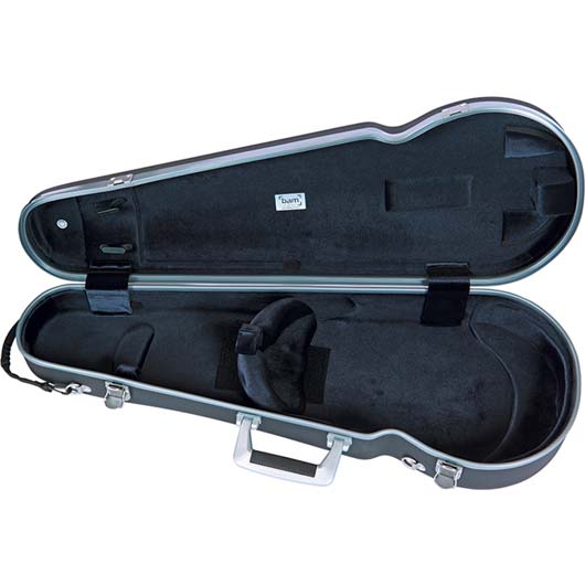 Bam Panther Hightech Contoured Viola Case - Black