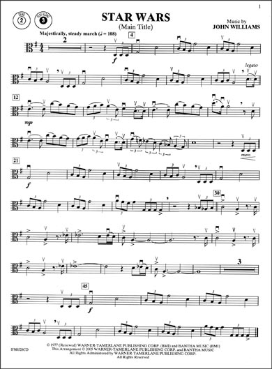 Williams - Star Wars Episodes 1, 2 & 3 for Viola and Piano