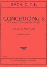 Bach C.P.E - Cello Concerto No.3 in A major (INT)