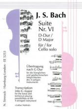Bach - Suite No. 6 in D Major for Cello Solo, BWV 1007 (SIM)