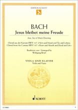 Bach - Jesu, Joy of Man's Desiring for Viola and Piano (SCHOTT)