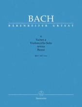 Bach - Suites for Solo Cello BWV 1007-1012 (BAR FACSIMILE)