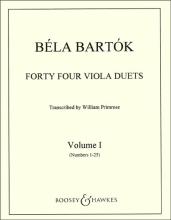 Bartók - 44 Duets for Two Violas, Vol. 1 (B&H)