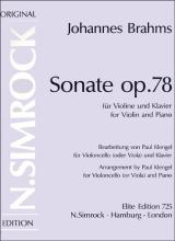 Brahms - Violin Sonata No. 1 in G major, Op. 78 (SIM)