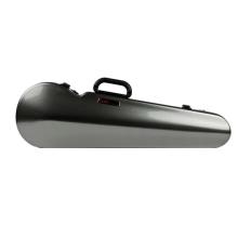 Bam Hightech Contoured Violin Case - 4/4 -Silver Carbon
