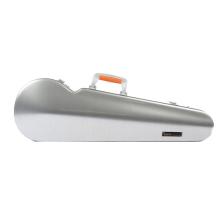 Bam La Defense Hightech Contoured Violin Case -Brushed Aluminium