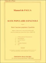 de Falla - Suite of Spanish Folksongs for Cello (ESCHIG)