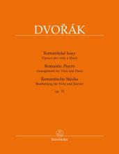 Dvorak - Romantic Pieces, Op. 75 - Viola (BAR)