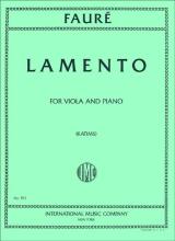 Faure - Lamento for Viola and Piano (INT)