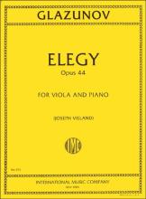 Glazunov - Elegie in G Minor Op. 44 for Viola and Piano (INT)