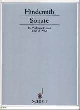 Hindemith - Sonata for Solo Cello, Op. 25 No. 3 (SCHOTT)