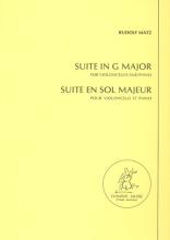 Suite in G Major for Violoncello and Piano