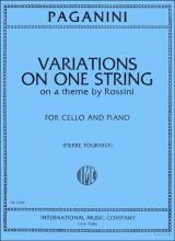 Paganini - Variations on Rossini's "Moses" for Cello (INT)