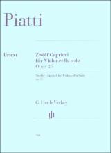 Twelve Capricci for Violoncello Solo, Op. 25