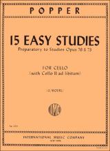 Popper - 15 Easy Studies (Preparatory to Studies Op.76 and 73)