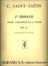 Saint-Saëns - Cello Sonata No.1 in C minor, Op. 32 (DUR)