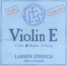 Larsen Violin Gold E String, Loop - medium - 4/4