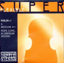 Superflexible Violin E String - medium - 4/4