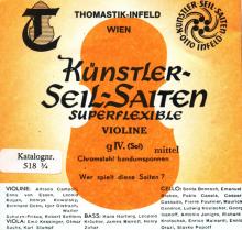Superflexible Violin G String - medium - 3/4