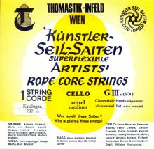 Superflexible Cello G String - medium - 1/2