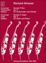 Strauss, Richard - Cello Sonata in F Major, Op. 6 (UE)