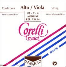 Corelli Crystal Viola C String - medium