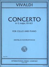 Vivaldi - Cello Concerto in G Major, RV 413 (INT)